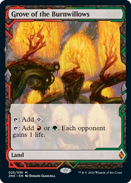 Grove of the Burnwillows Zendikar Rising- Expeditions